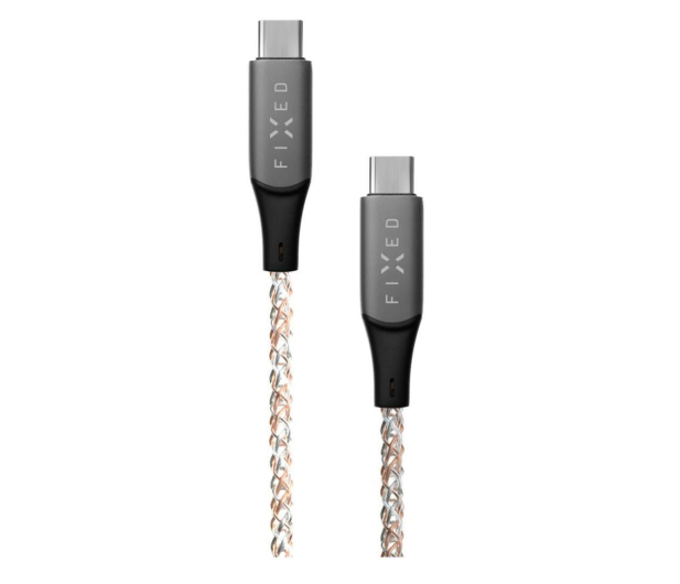 FIXED Świecący Kabel USB-C/USB-C 1,2m PD 60W - 1249149 - zdjęcie 2